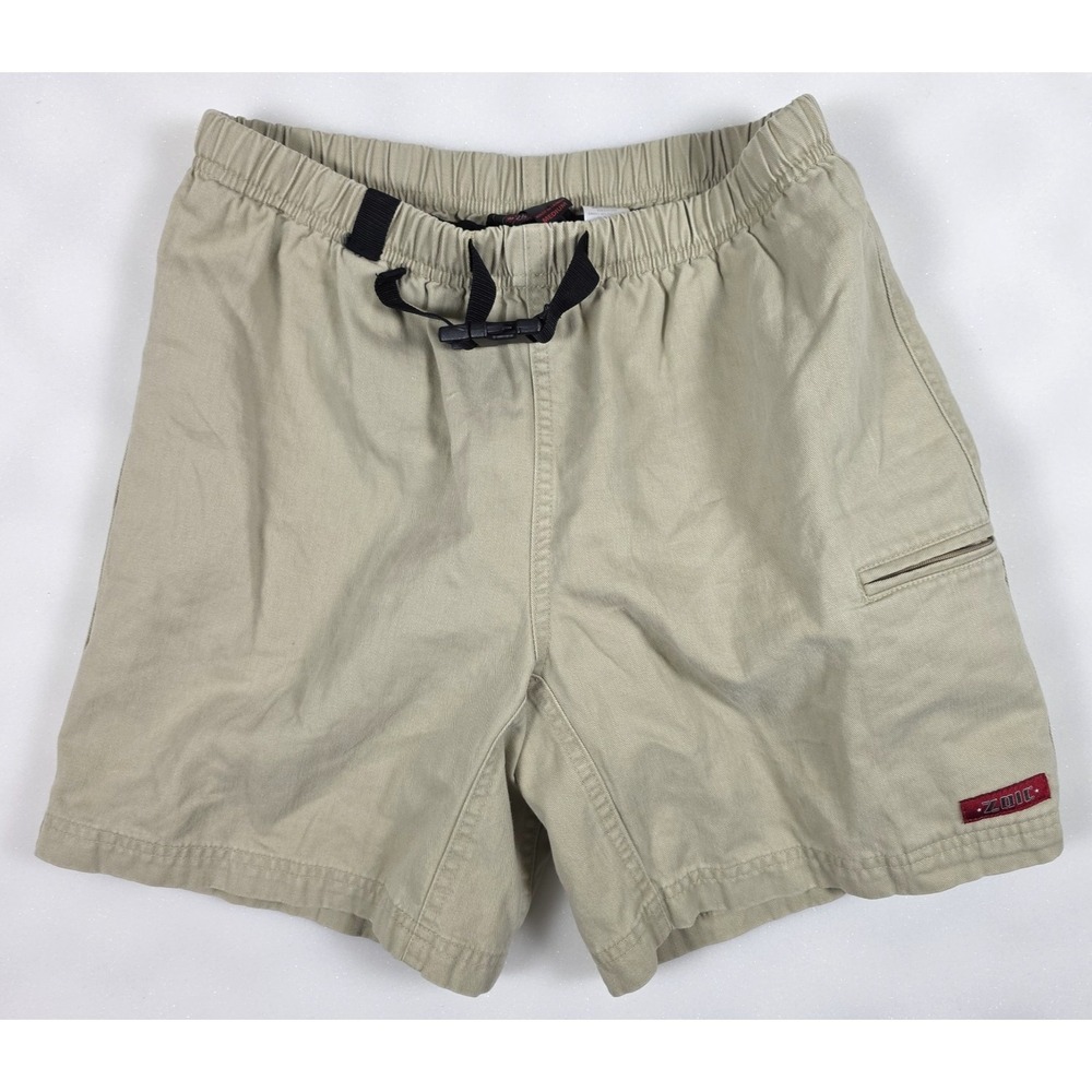 Zoic Shorts Women's M Tan Padded Mountain Bike Bicycle Cycling Shorts Buckle